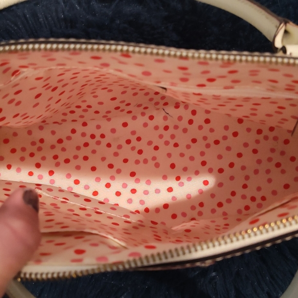 Kate Spade Off White Leather Wellesley Rachelle Satchel - Picture 8 of 10